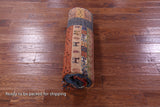 Tribal Persian Gabbeh Hand Knotted Wool Rug - 5' 8" X 8' 0" - Golden Nile
