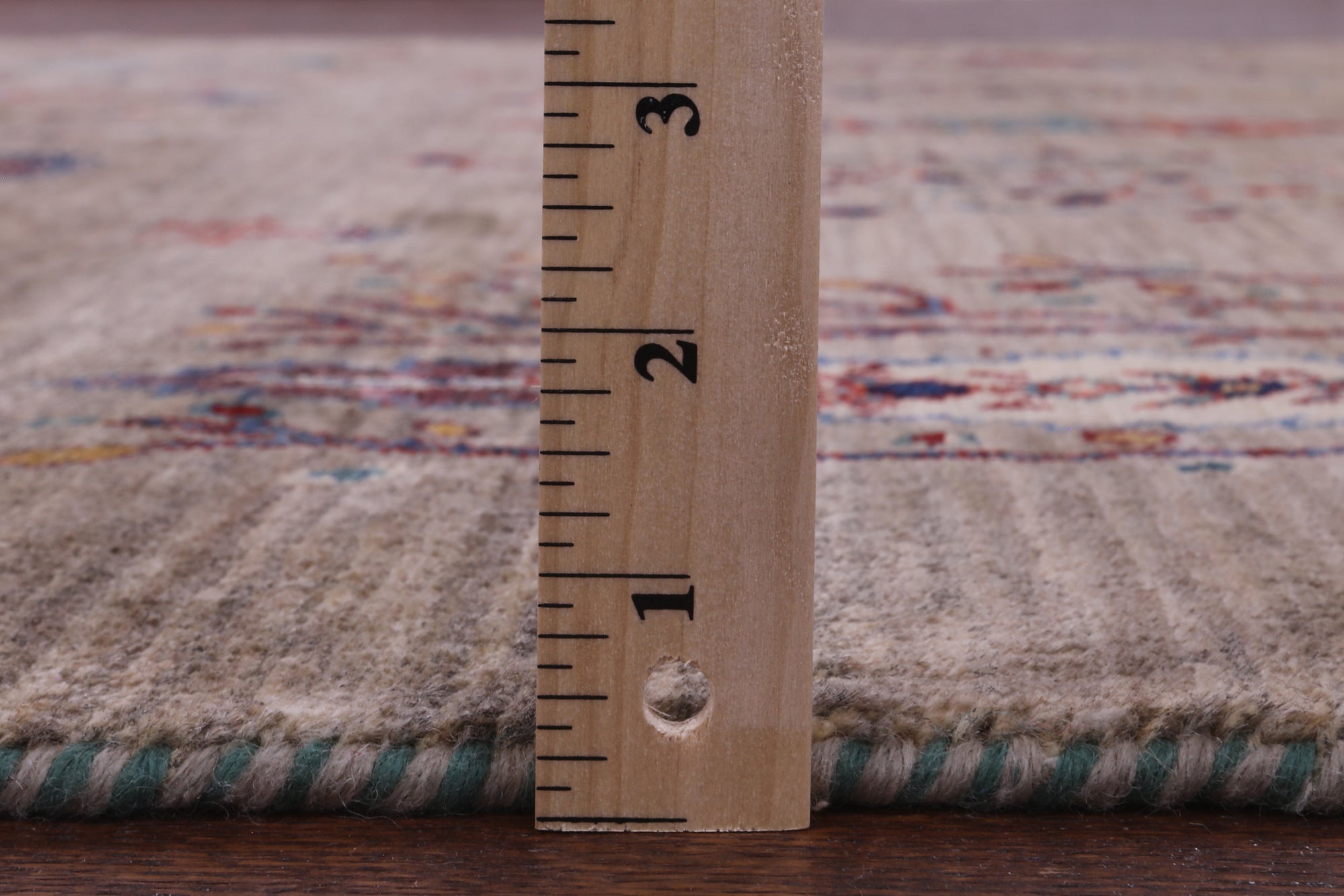 Tribal Persian Gabbeh Hand Knotted Wool Rug - 6' 6" X 9' 7" - Golden Nile