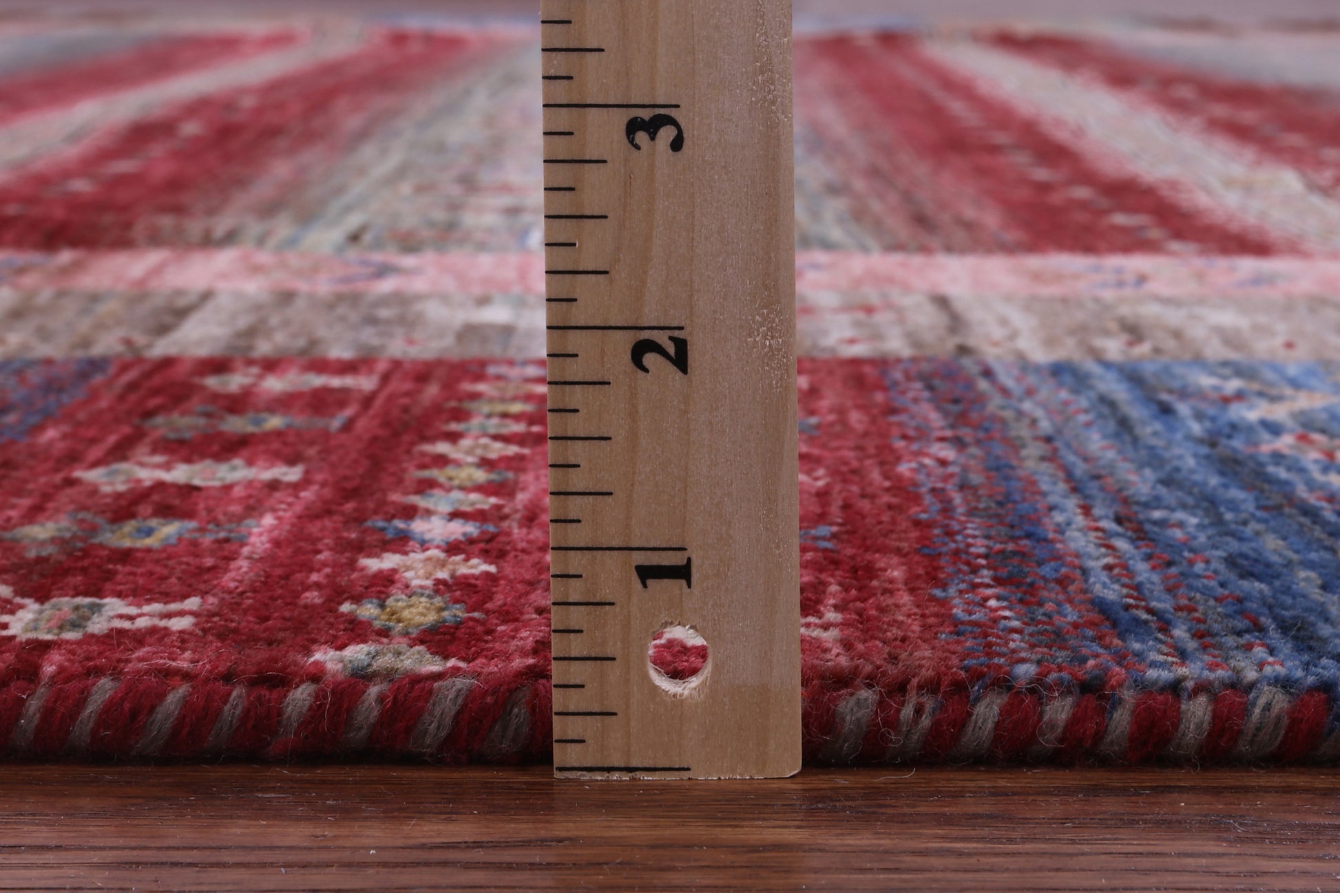 Tribal Persian Gabbeh Hand Knotted Wool Rug - 8' 4" X 9' 10" - Golden Nile