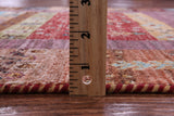 Tribal Persian Gabbeh Hand Knotted Wool Runner Rug - 2' 8" X 9' 9" - Golden Nile