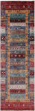 Tribal Persian Gabbeh Hand Knotted Wool Runner Rug - 2' 8" X 8' 4" - Golden Nile