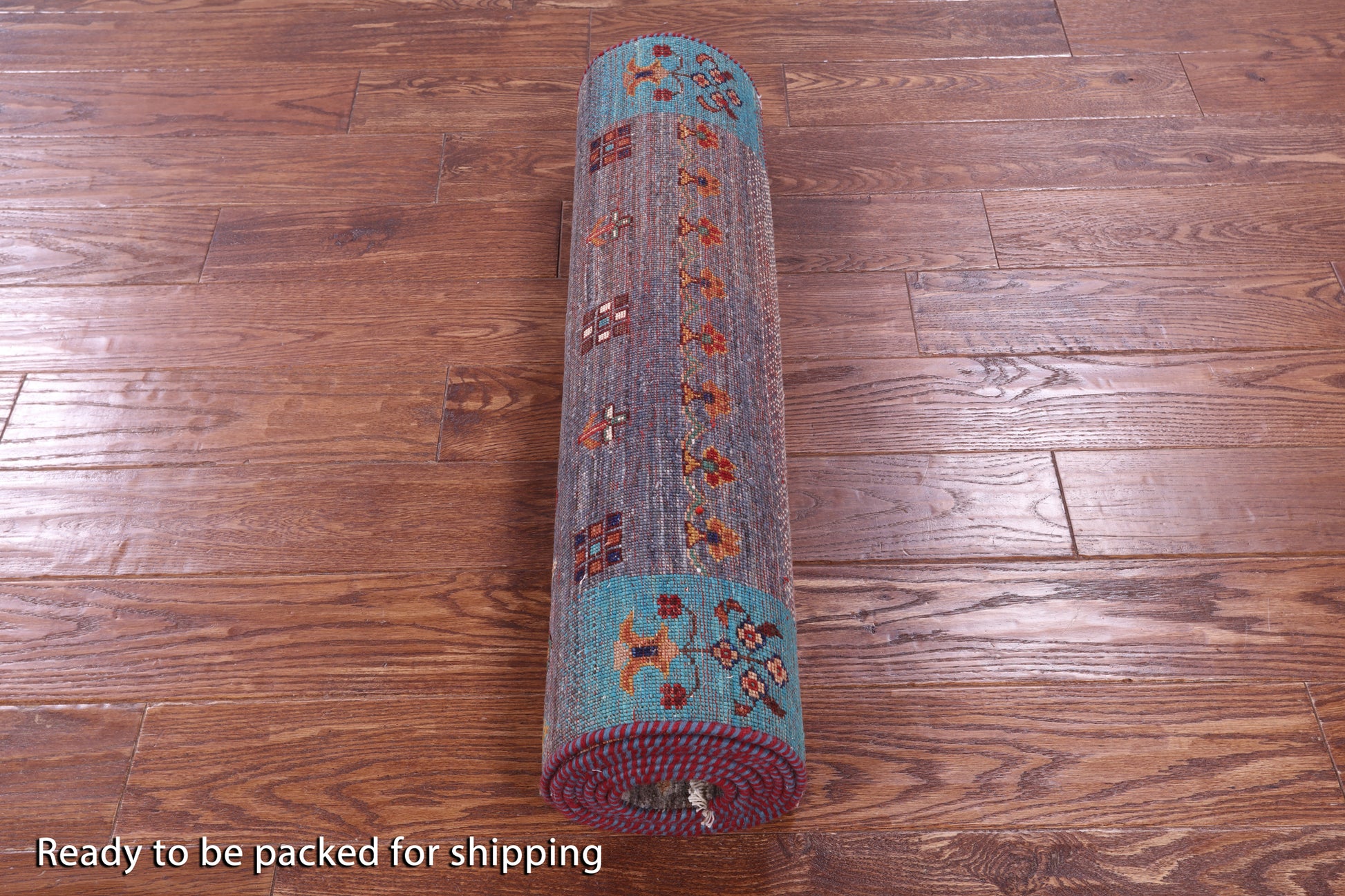 Tribal Persian Gabbeh Hand Knotted Wool Runner Rug - 2' 9" X 9' 9" - Golden Nile