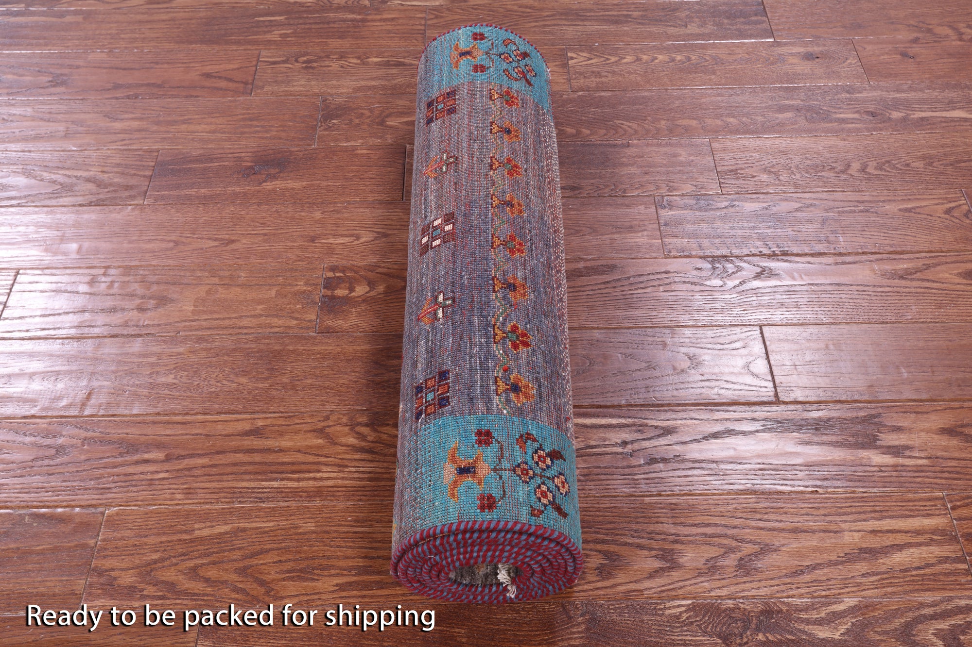 Tribal Persian Gabbeh Hand Knotted Wool Runner Rug - 2' 9" X 9' 9" - Golden Nile