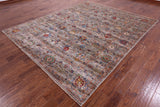 Peshawar Handmade Wool Rug - 8' 0" X 9' 9" - Golden Nile