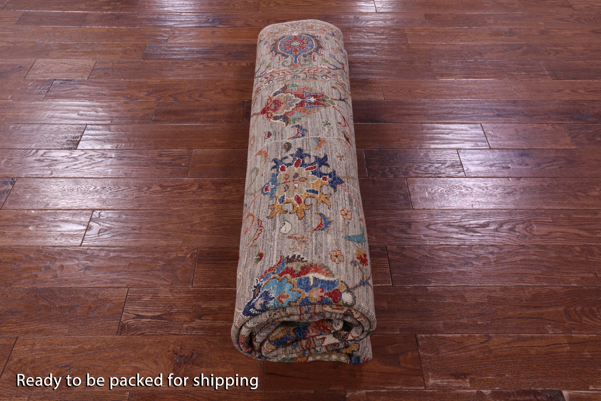 Peshawar Handmade Wool Rug - 8' 0" X 9' 9" - Golden Nile