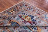 Persian Fine Serapi Handmade Wool Rug - 6' 9" X 9' 7" - Golden Nile