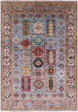 Turkmen Ersari Hand Knotted Wool Rug - 6' 10" X 10' 0" - Golden Nile