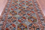 Turkmen Ersari Hand Knotted Wool Rug - 4' 1" X 5' 10" - Golden Nile