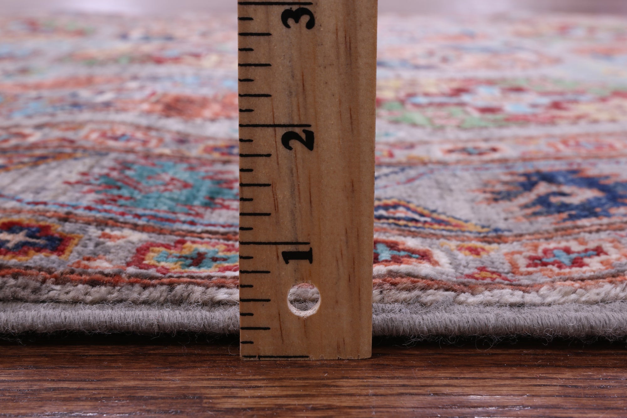 Turkmen Ersari Hand Knotted Wool Rug - 4' 1" X 5' 10" - Golden Nile