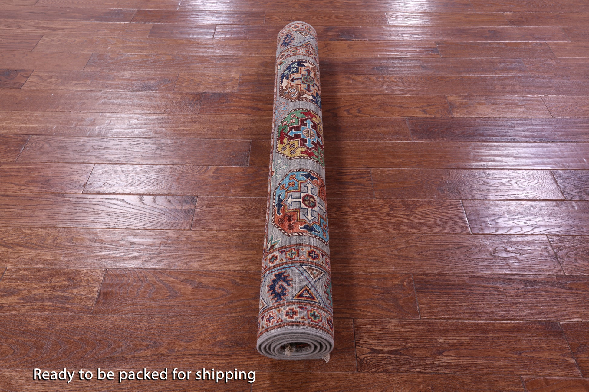 Turkmen Ersari Hand Knotted Wool Rug - 4' 1" X 5' 10" - Golden Nile