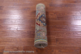 Turkmen Ersari Hand Knotted Wool Runner Rug - 2' 8" X 9' 8" - Golden Nile
