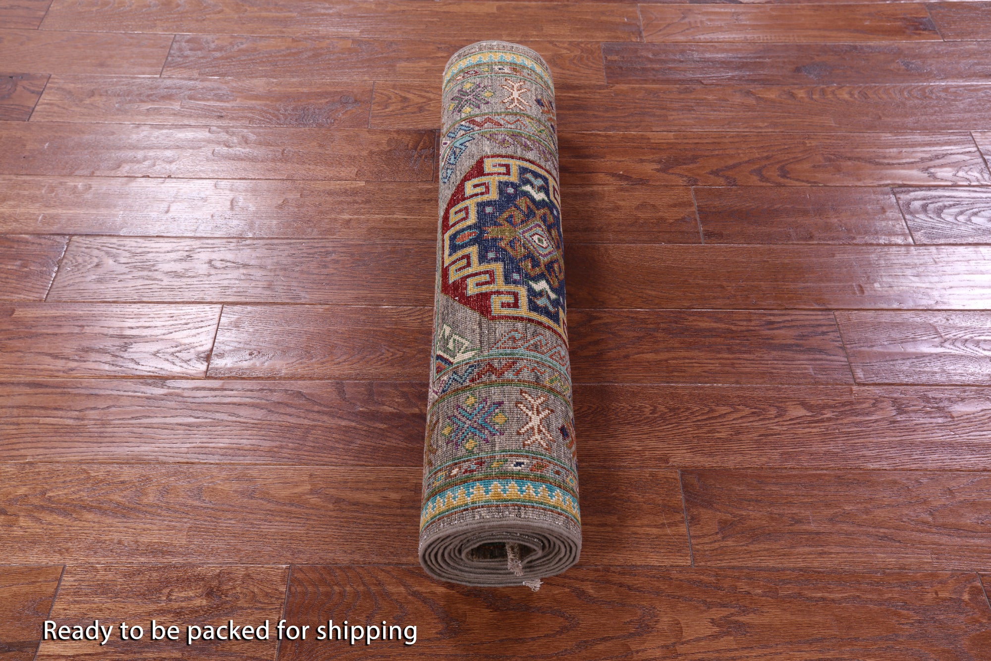 Turkmen Ersari Hand Knotted Wool Runner Rug - 2' 8" X 9' 8" - Golden Nile