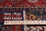 Persian Tribal Gabbeh Hand Knotted Wool Runner Rug - 2' 9" X 9' 7" - Golden Nile