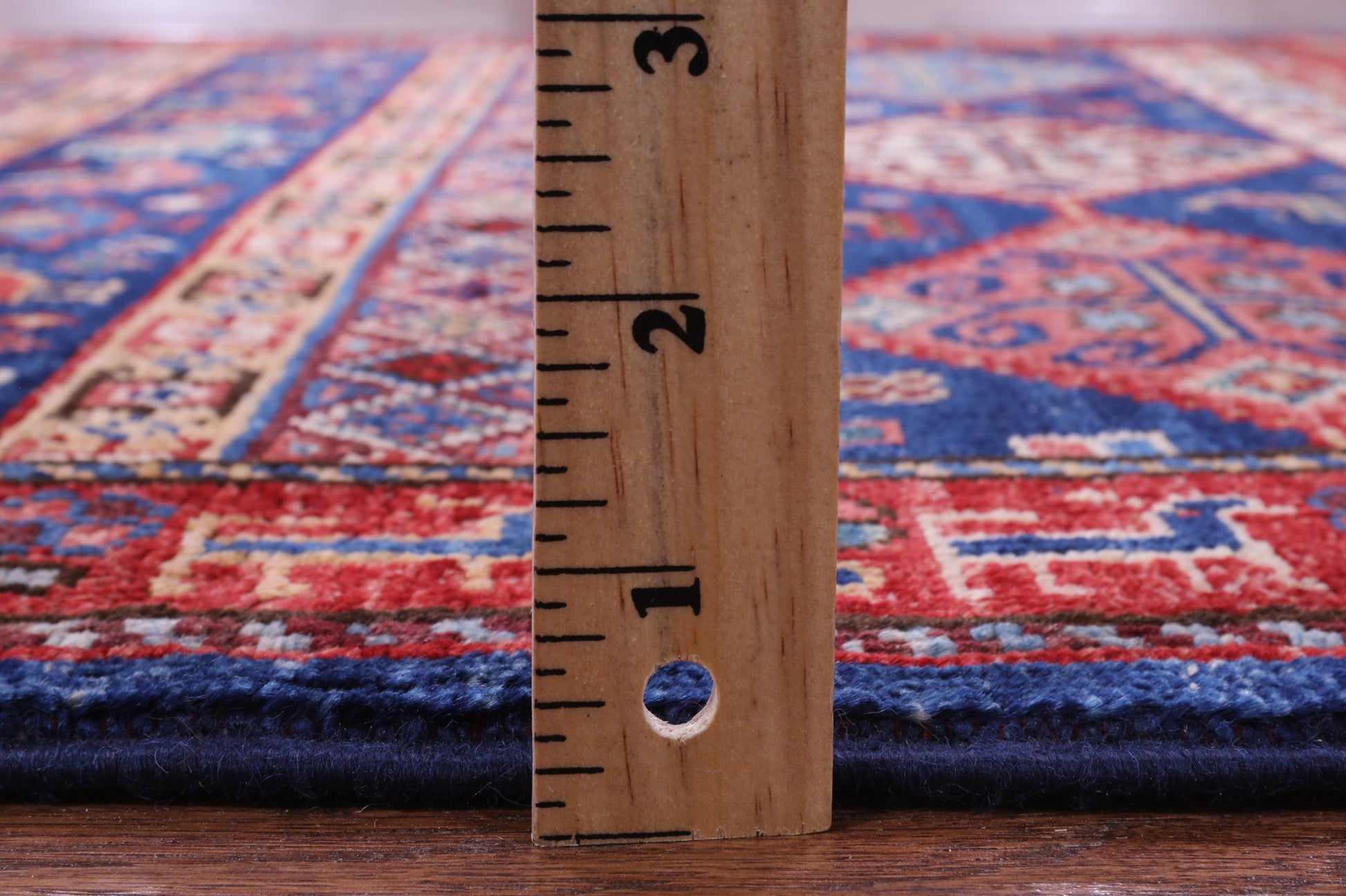 Persian Tribal Gabbeh Hand Knotted Wool Runner Rug - 2' 9" X 9' 7" - Golden Nile
