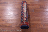 Persian Tribal Gabbeh Hand Knotted Wool Runner Rug - 2' 9" X 9' 7" - Golden Nile