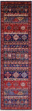 Persian Tribal Gabbeh Hand Knotted Wool Runner Rug - 2' 9" X 9' 7" - Golden Nile