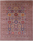 Persian Fine Serapi Hand Knotted Wool Rug - 11' 10" X 14' 7" - Golden Nile