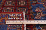 Antiqued Pazyryk Historical Design Hand Knotted Wool Runner Rug - 2' 8" X 10' 0" - Golden Nile