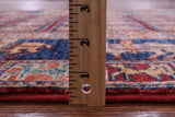 Antiqued Pazyryk Historical Design Handmade Wool Rug - 4' 0" X 6' 0" - Golden Nile