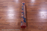 Antiqued Pazyryk Historical Design Handmade Wool Rug - 4' 0" X 6' 0" - Golden Nile