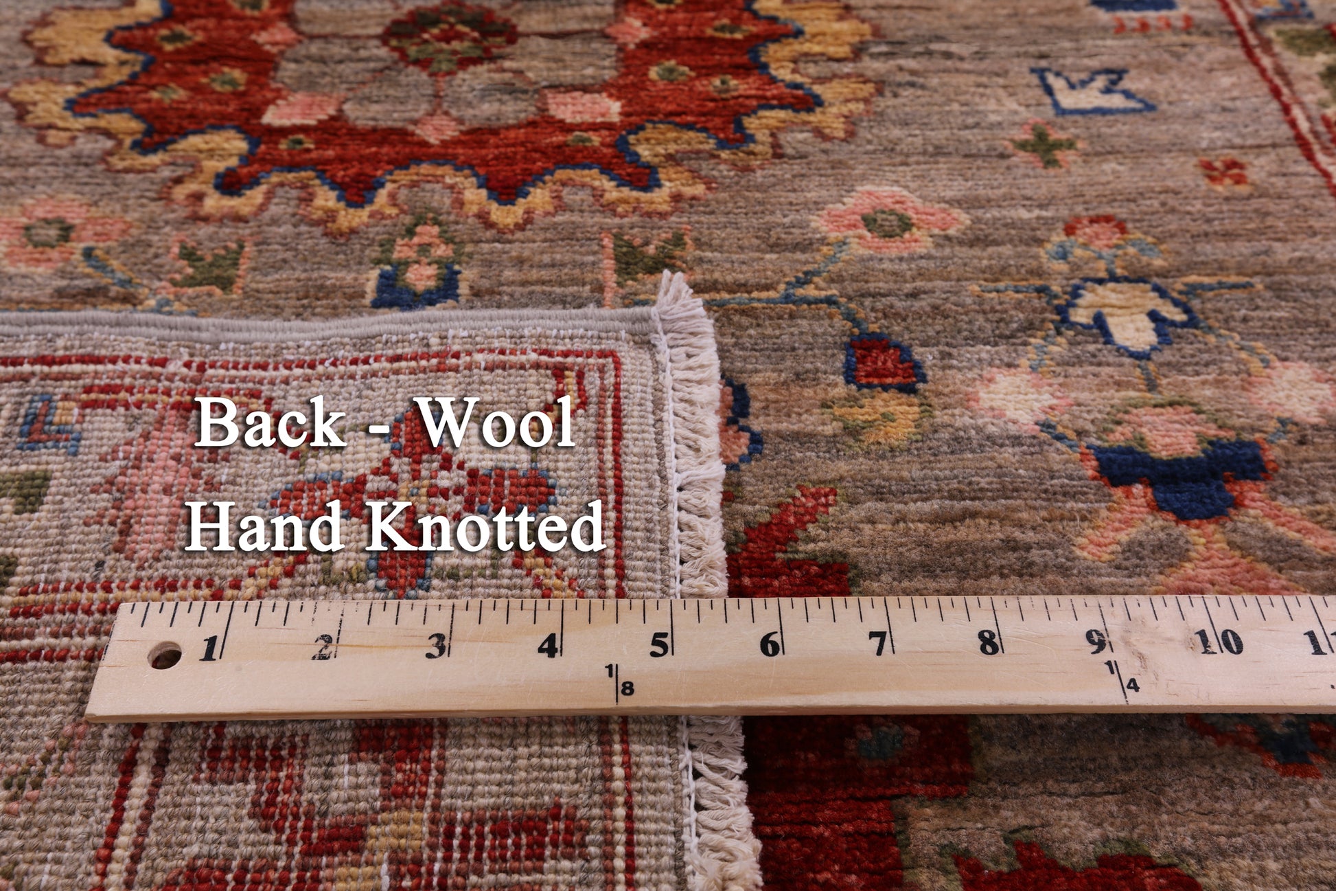 Persian Fine Serapi Hand Knotted Wool Runner Rug - 2' 8" X 9' 6" - Golden Nile