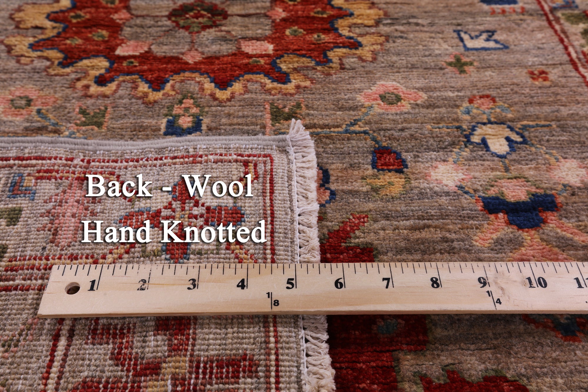 Persian Fine Serapi Hand Knotted Wool Runner Rug - 2' 8" X 9' 6" - Golden Nile