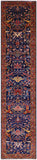Persian Fine Serapi Hand Knotted Wool Runner Rug - 2' 9" X 12' 10" - Golden Nile