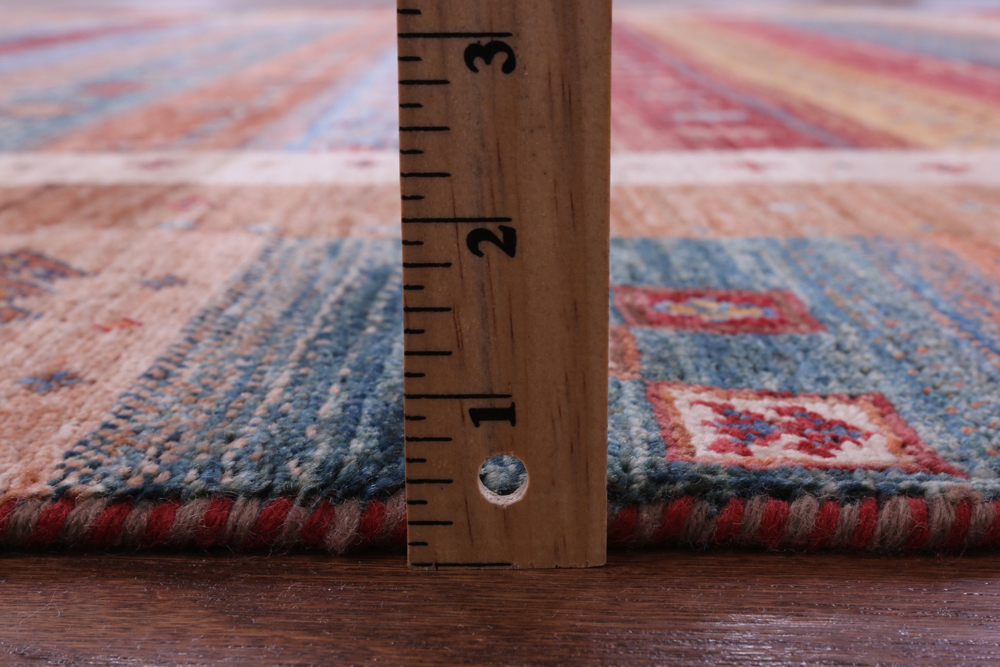 Persian Gabbeh Tribal Hand Knotted Wool Rug - 8' 0" X 10' 0" - Golden Nile