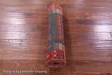 Persian Tribal Gabbeh Handmade Wool Runner Rug - 2' 8" X 9' 8" - Golden Nile
