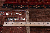 Tribal Persian Gabbeh Hand Knotted Wool Rug - 5' 8" X 7' 10" - Golden Nile