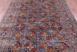 Turkmen Ersari Hand Knotted Wool Rug - 6' 10" X 9' 11" - Golden Nile