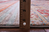 Khorjin Persian Gabbeh Hand Knotted Wool Rug - 8' 1" X 11' 4" - Golden Nile