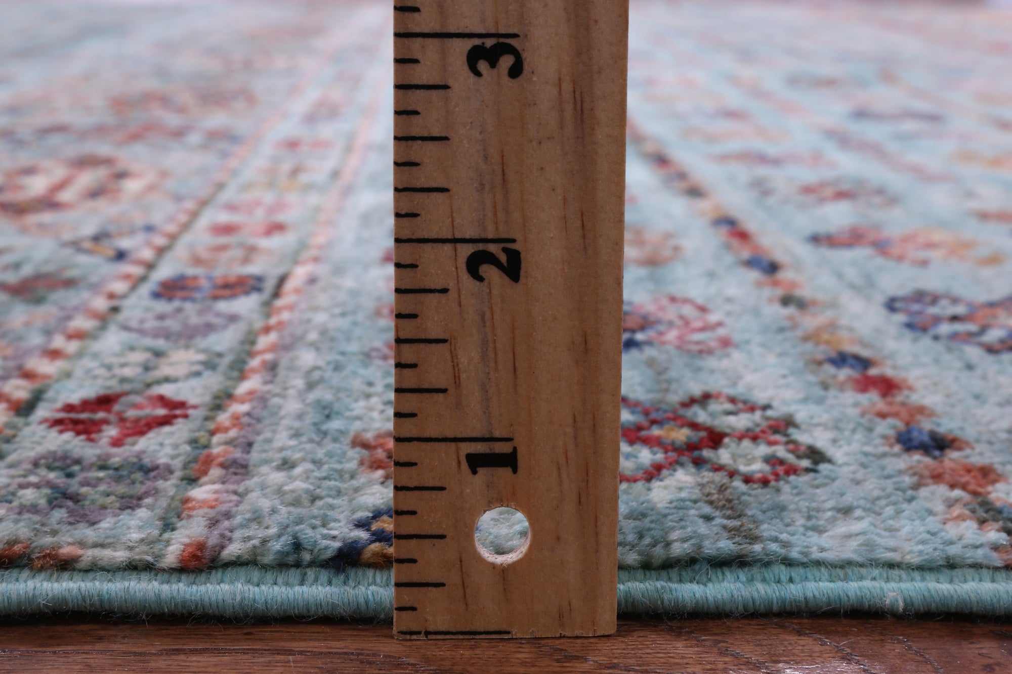 Khorjin Persian Gabbeh Hand Knotted Wool Rug - 5' 7" X 7' 7" - Golden Nile