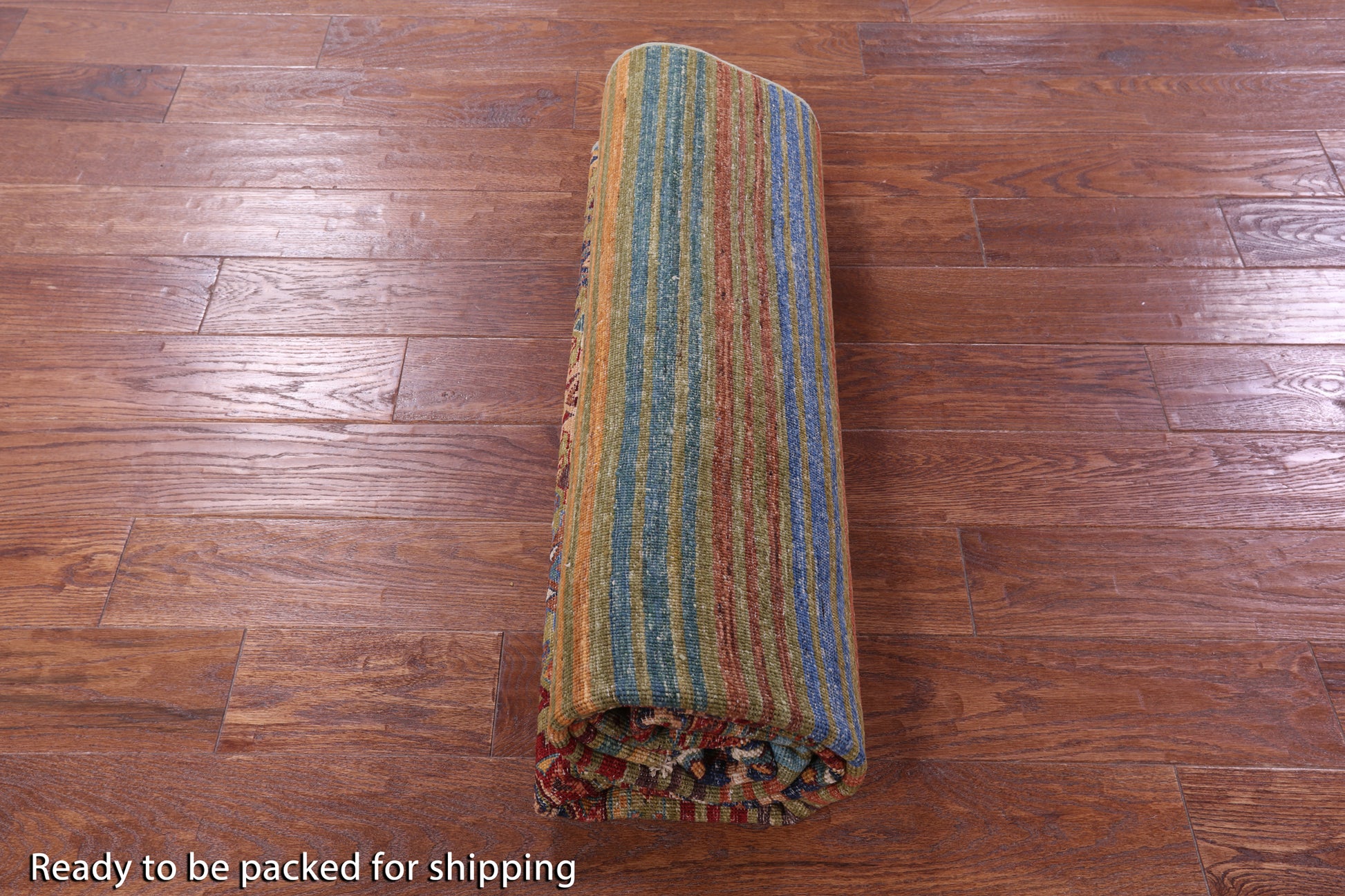 Khorjin Persian Gabbeh Hand Knotted Wool Rug - 5' 7" X 8' 0" - Golden Nile