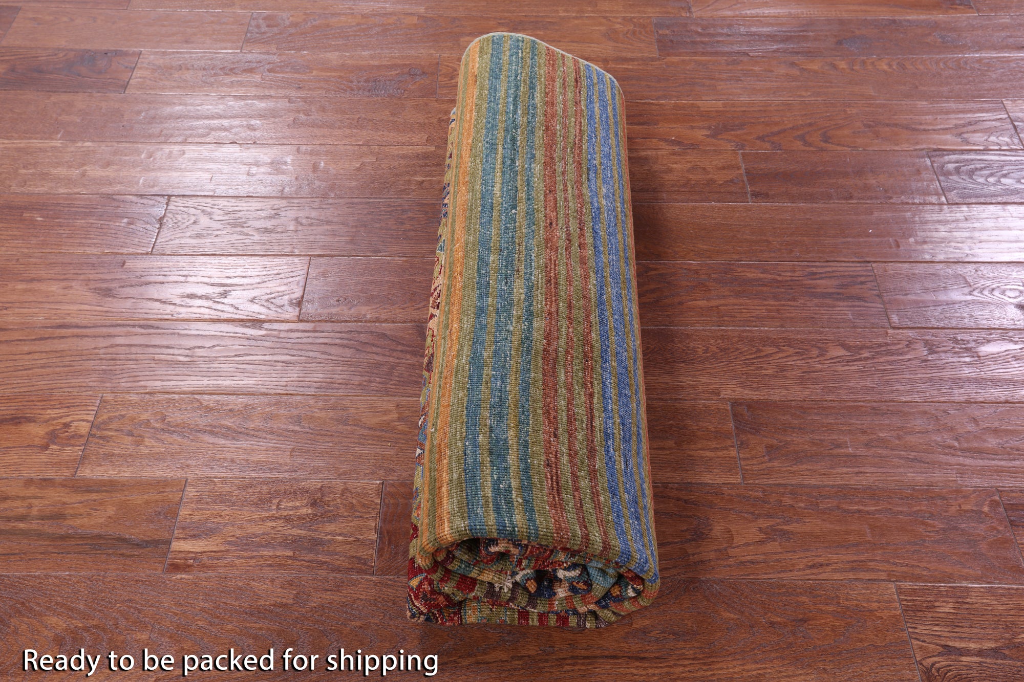 Khorjin Persian Gabbeh Hand Knotted Wool Rug - 5' 7" X 8' 0" - Golden Nile