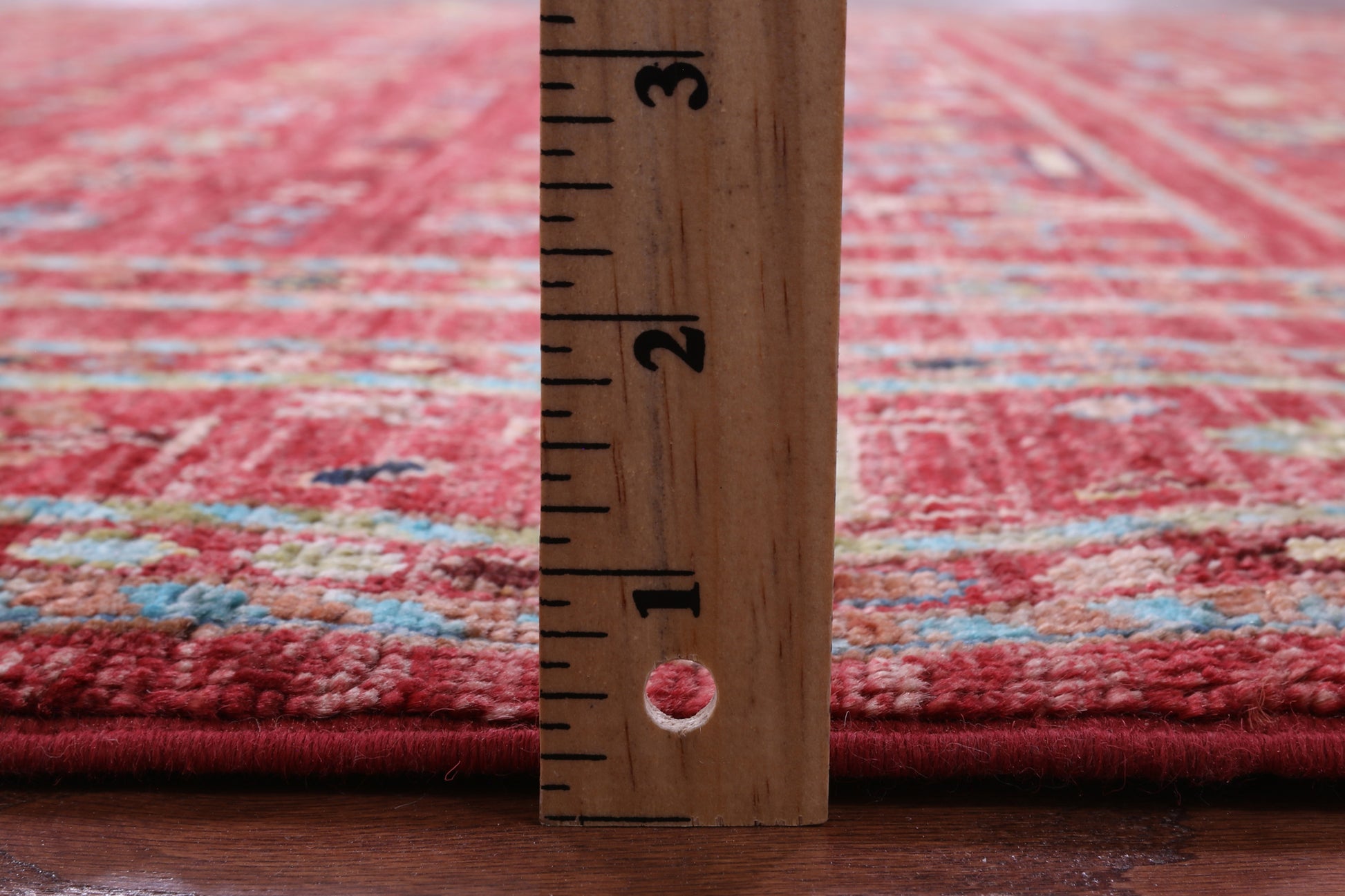 Red Tribal Persian Gabbeh Hand Knotted Wool Rug - 5' 6" X 8' 3" - Golden Nile