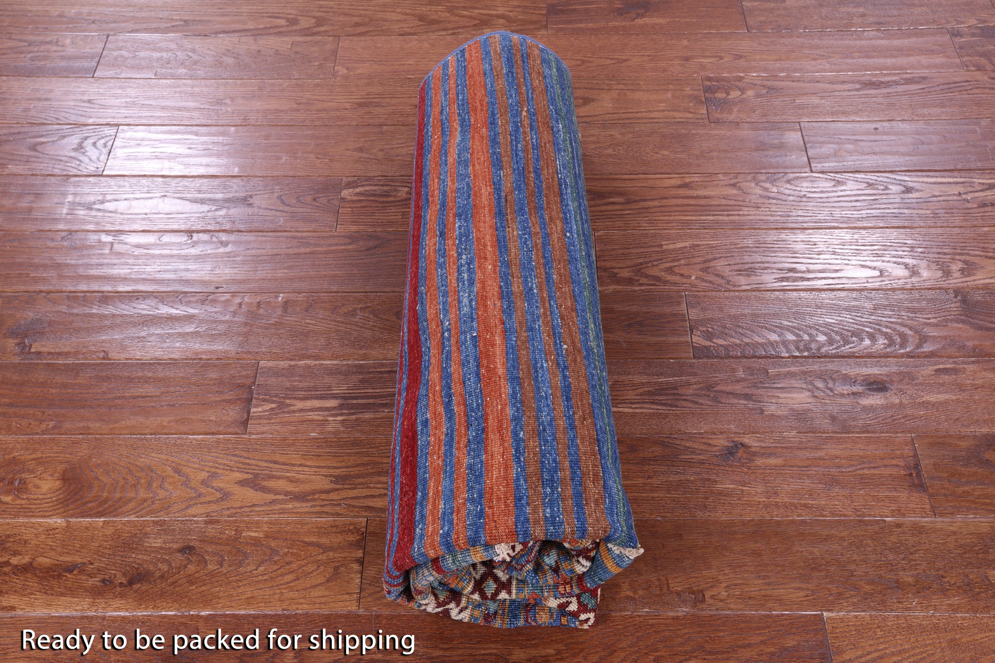 Khorjin Persian Gabbeh Handmade Wool Rug - 5' 7" X 7' 9" - Golden Nile