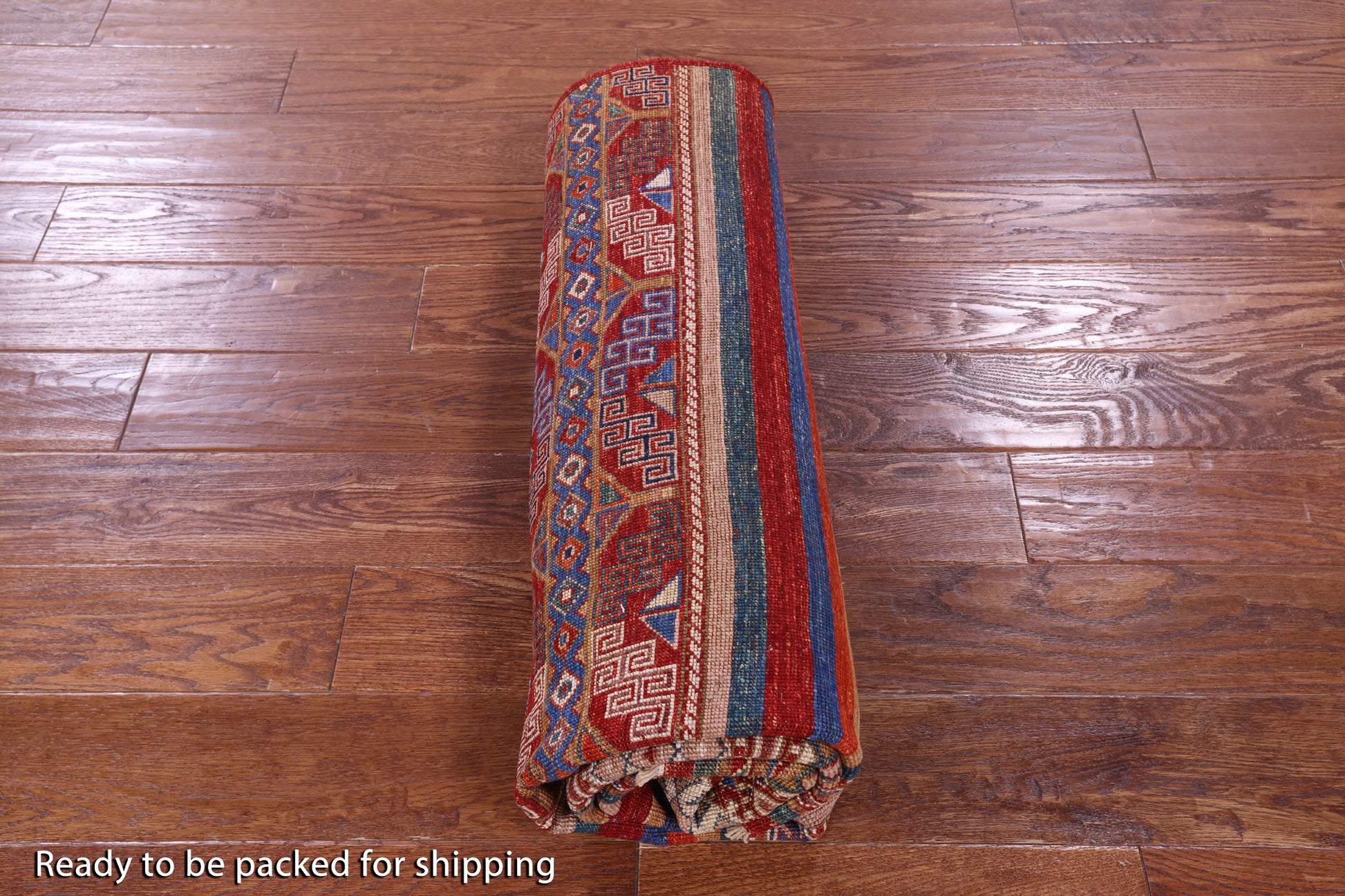 Khorjin Persian Gabbeh Hand Knotted Wool Rug - 4' 11" X 6' 5" - Golden Nile