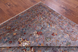 Grey Peshawar Hand Knotted Wool Rug - 6' 10" X 10' 0" - Golden Nile