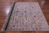 Grey Peshawar Hand Knotted Wool Rug - 6' 10" X 10' 0" - Golden Nile