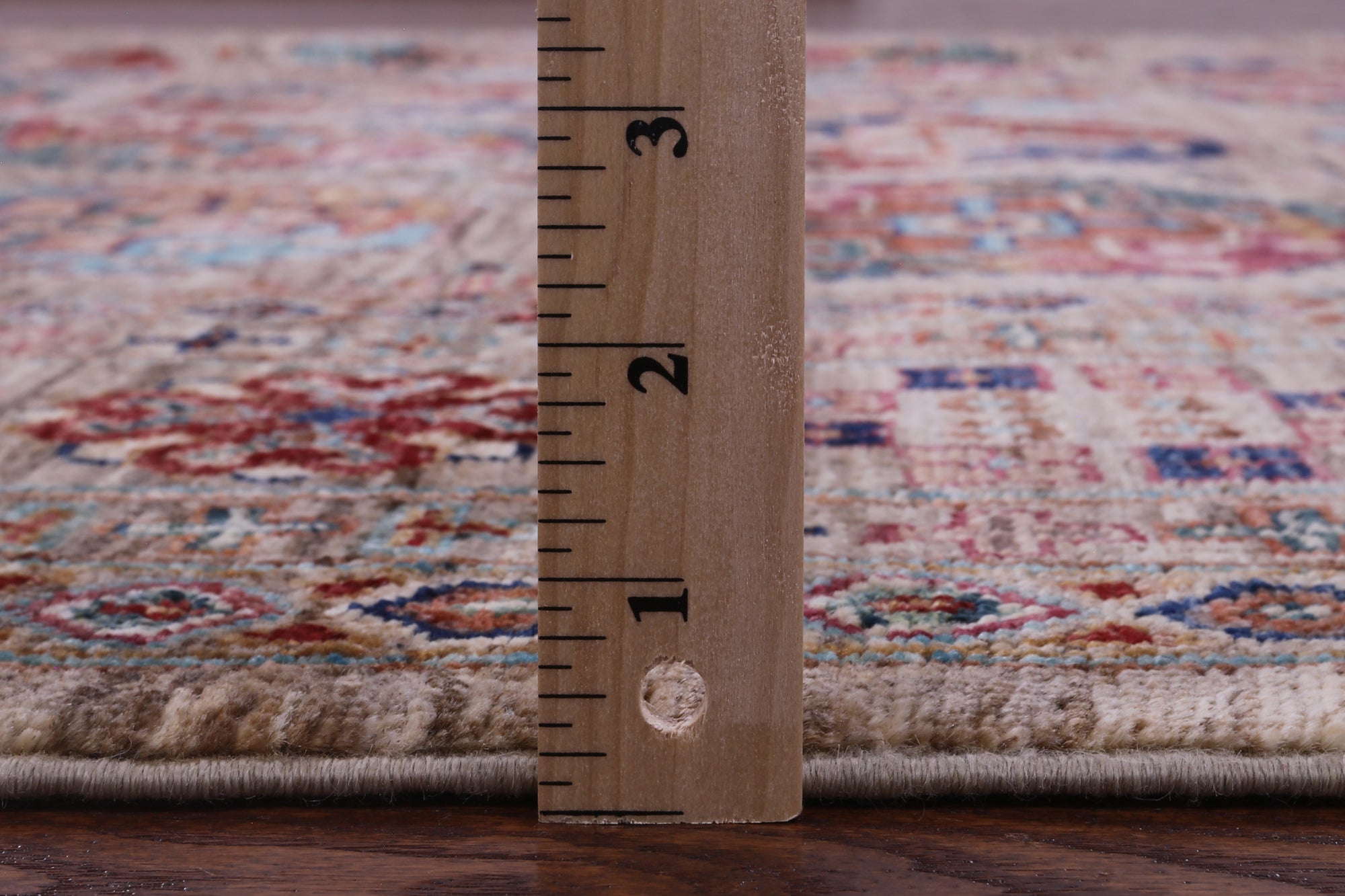 Turkmen Ersari Hand Knotted Wool Rug - 6' 9" X 9' 11" - Golden Nile