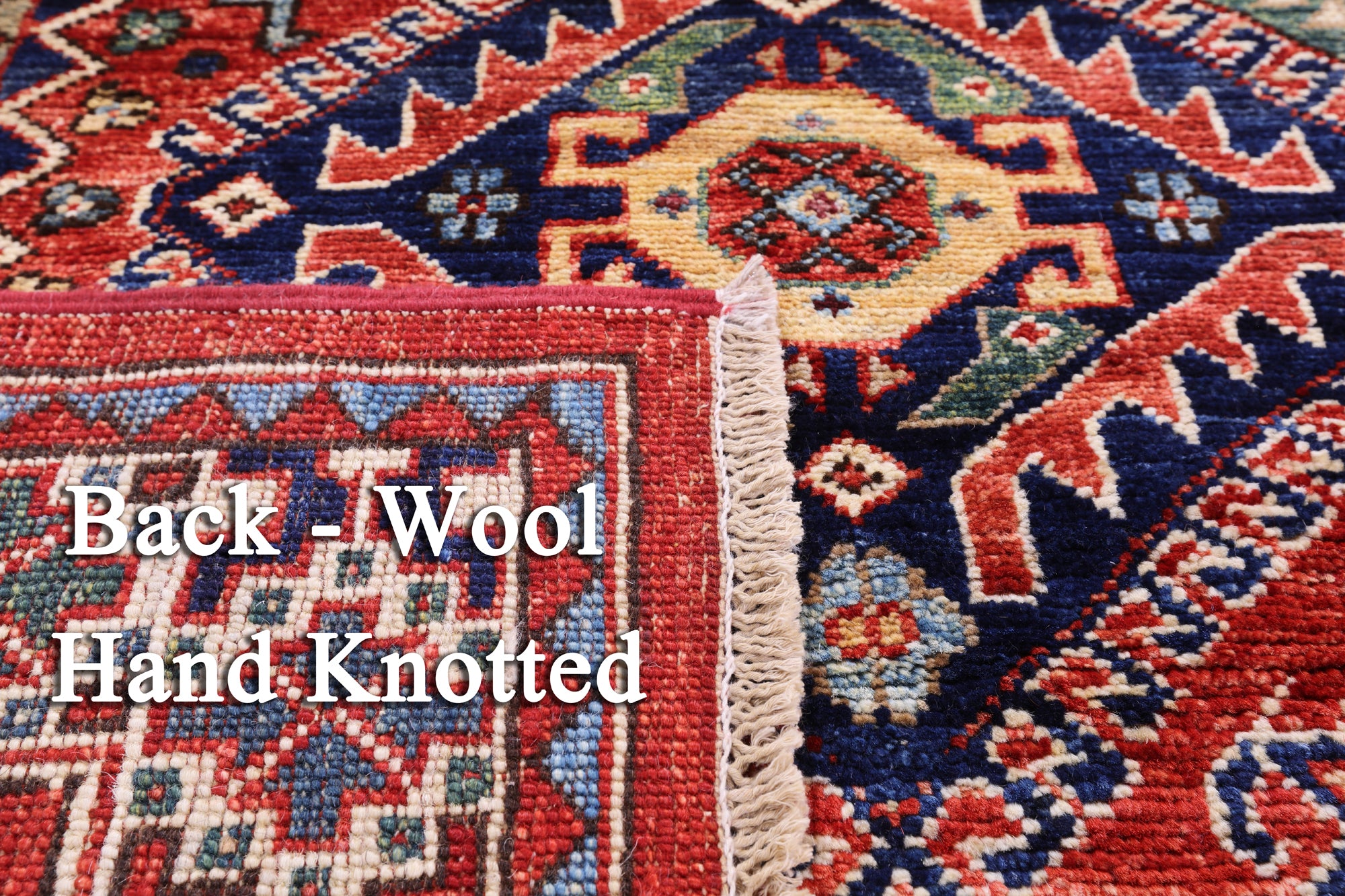 Persian Fine Serapi Hand Knotted Wool Rug - 8' 1" X 9' 9" - Golden Nile