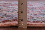 Blue Persian Fine Serapi Handmade Wool Rug - 5' 1" X 6' 10" - Golden Nile