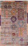 Persian Fine Serapi Hand Knotted Wool Rug - 3' 4" X 5' 2" - Golden Nile