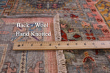 Persian Fine Serapi Hand Knotted Wool Rug - 3' 4" X 5' 2" - Golden Nile