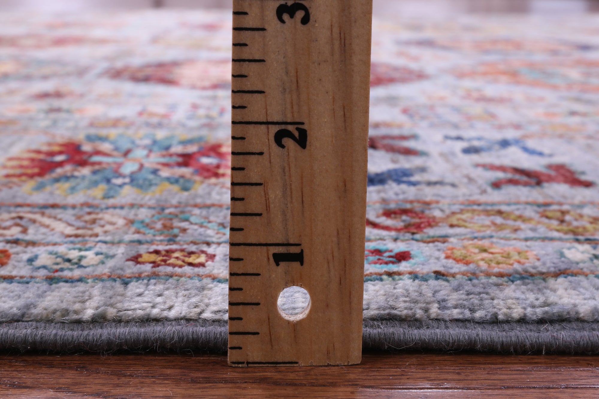 Turkmen Ersari Hand Knotted Wool Rug - 5' 7" X 8' 6" - Golden Nile