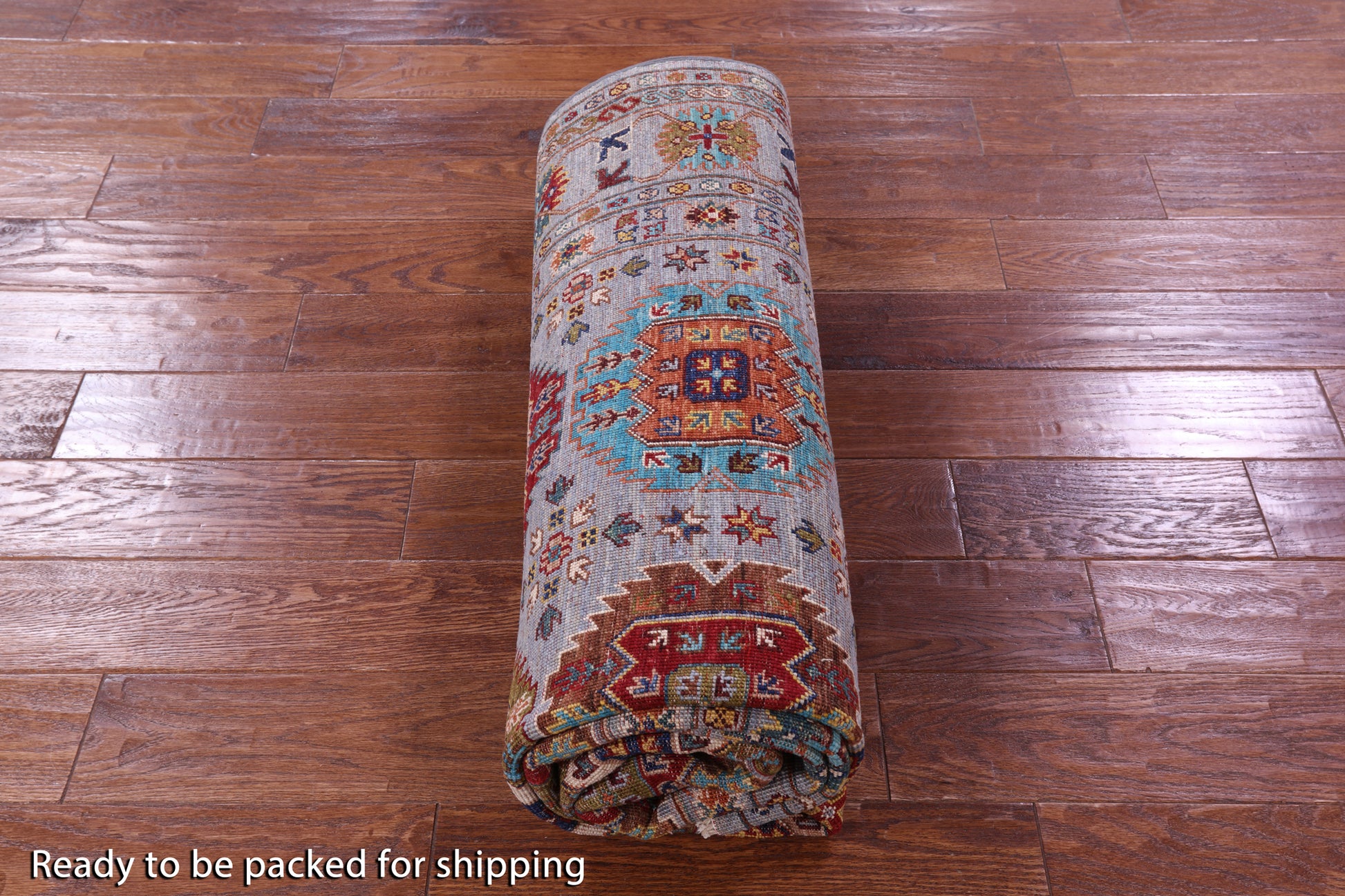 Turkmen Ersari Hand Knotted Wool Rug - 5' 7" X 8' 6" - Golden Nile