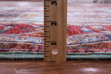 Blue Turkmen Ersari Hand Knotted Wool Rug - 4' 11" X 6' 10" - Golden Nile