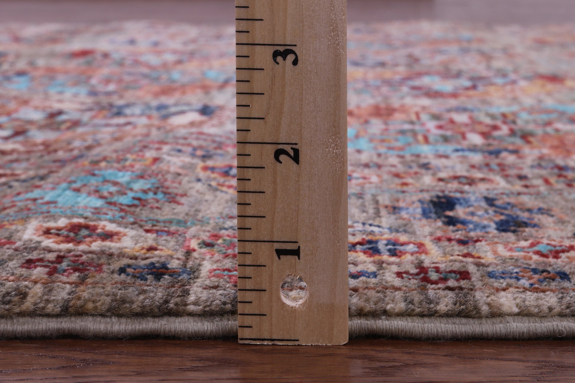 Turkmen Ersari Hand Knotted Wool Rug - 5' 0" X 6' 6" - Golden Nile