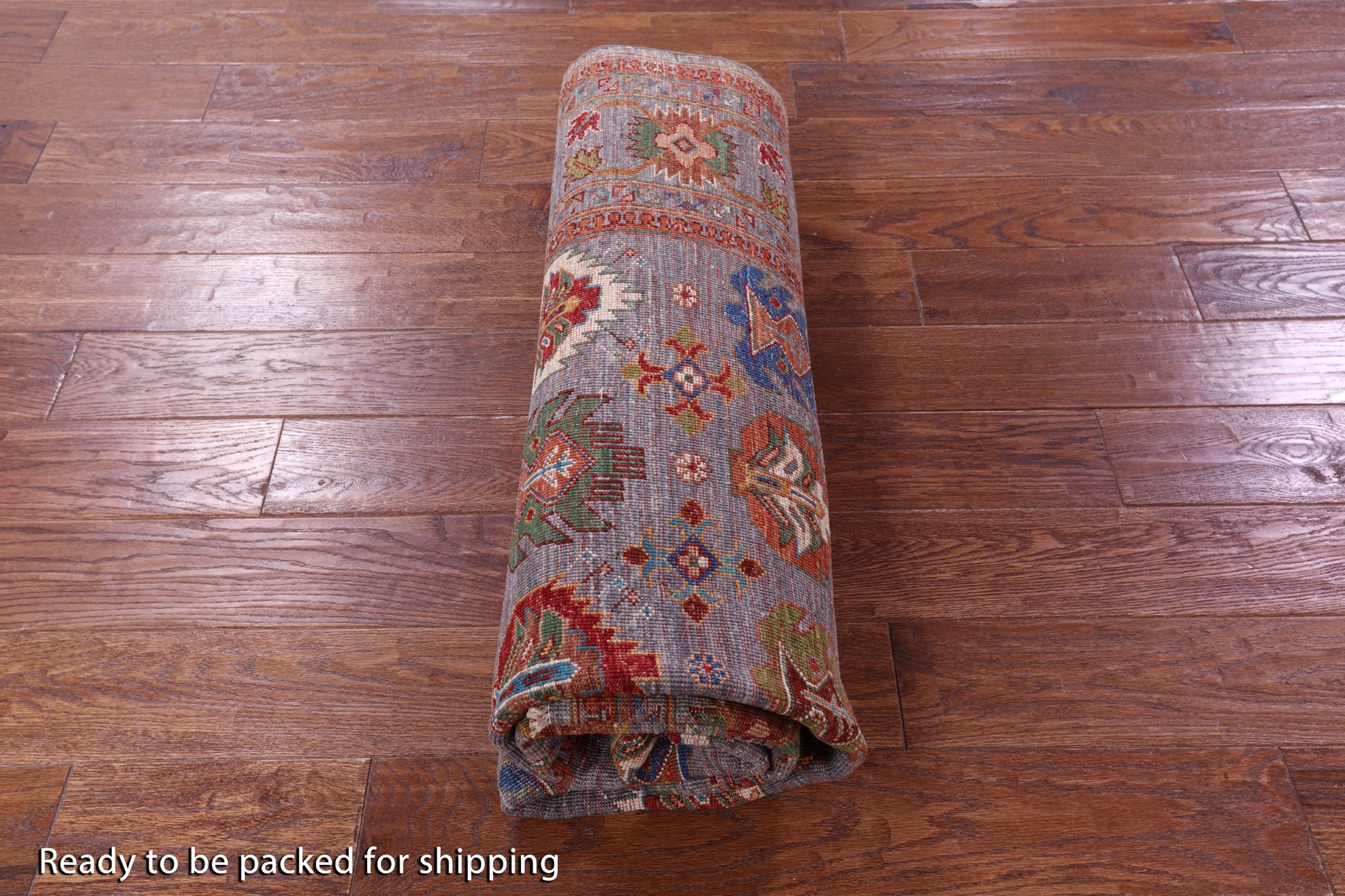 Turkmen Ersari Hand Knotted Wool Rug - 5' 2" X 6' 7" - Golden Nile